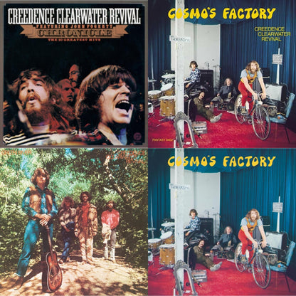 Chronicle: 20 Greatest Hits & Cosmo's Factory (180G) & Green River (Remastered 2025) (Olive Green LP Vinyl) & Cosmo's Factory (Remastered 2025) (Apple Red LP Vinyl)