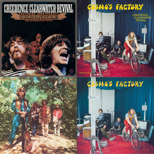 Chronicle: 20 Greatest Hits & Cosmo's Factory (180G) & Green River (Remastered 2025) (Olive Green LP Vinyl) & Cosmo's Factory (Remastered 2025) (Apple Red LP Vinyl)