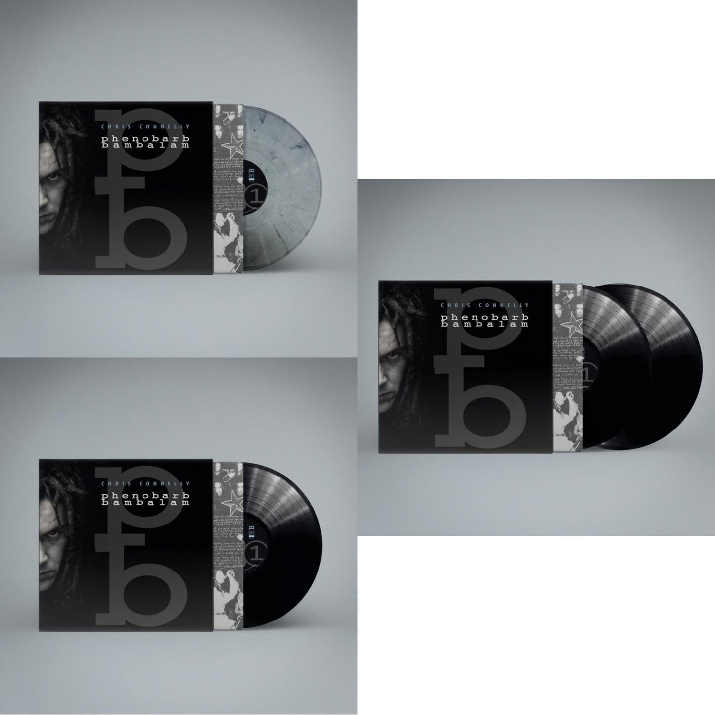 This is a 3 LP Vinyl SKU bundle.
1.This LP Vinyl is brand new.Format: LP VinylThis item's title is: Phenobarb Bambalam (Remastered/Limited/Swirl LP Vinyl)Artist: Chris ConnellyLabel: Rock/PopBarcode: 860007249174
2.This LP Vinyl is brand new.