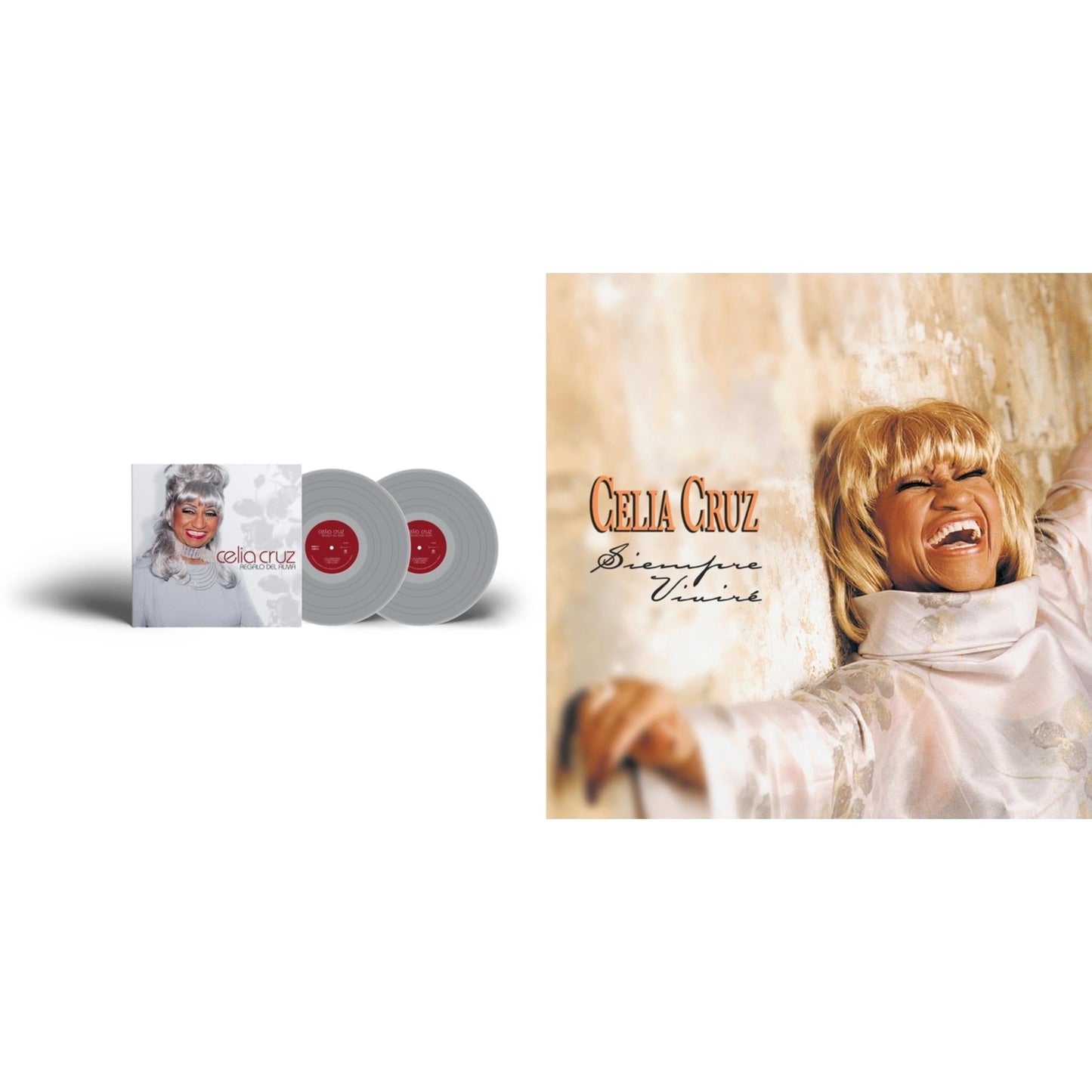 Regalo Del Alma (Silver Vinyl/2LP/45RPM) & Siempre Vivire (2LP/White Vinyl)