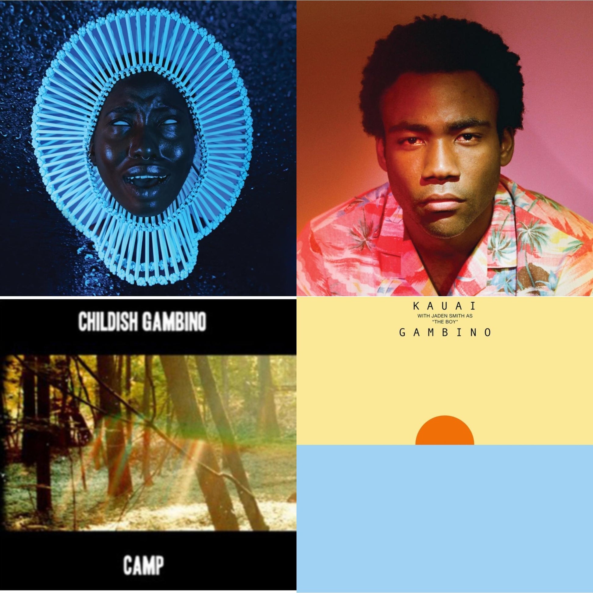This is a 4 LP Vinyl SKU bundle.
1.This LP Vinyl is brand new.Format: LP VinylMusic Style: Contemporary R&BThis item's title is: Awaken, My LoveArtist: Childish GambinoLabel: GLASSNOTEBarcode: 810599021900Release Date: 11/10/2017
2.This LP Vinyl is brand new.