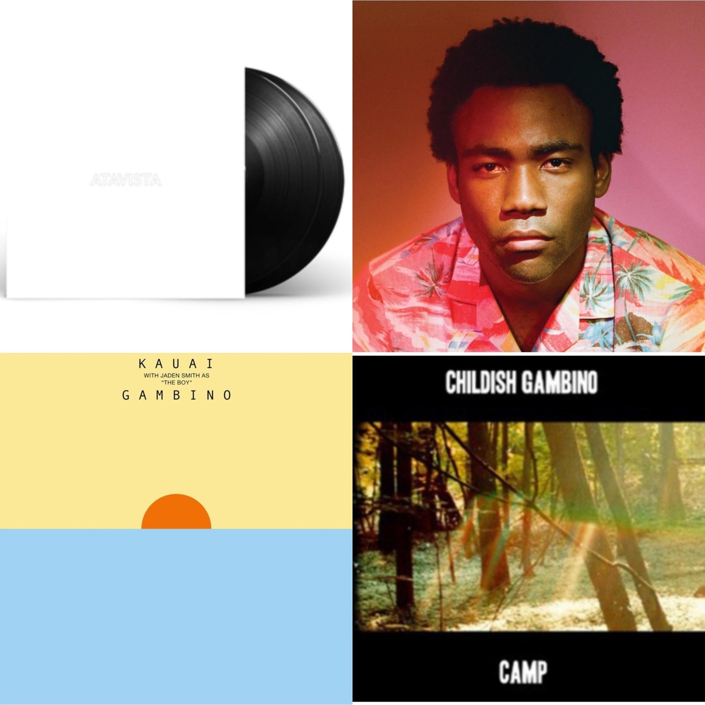 Atavista (X) (2LP) & Because The Internet & Kauai & Camp