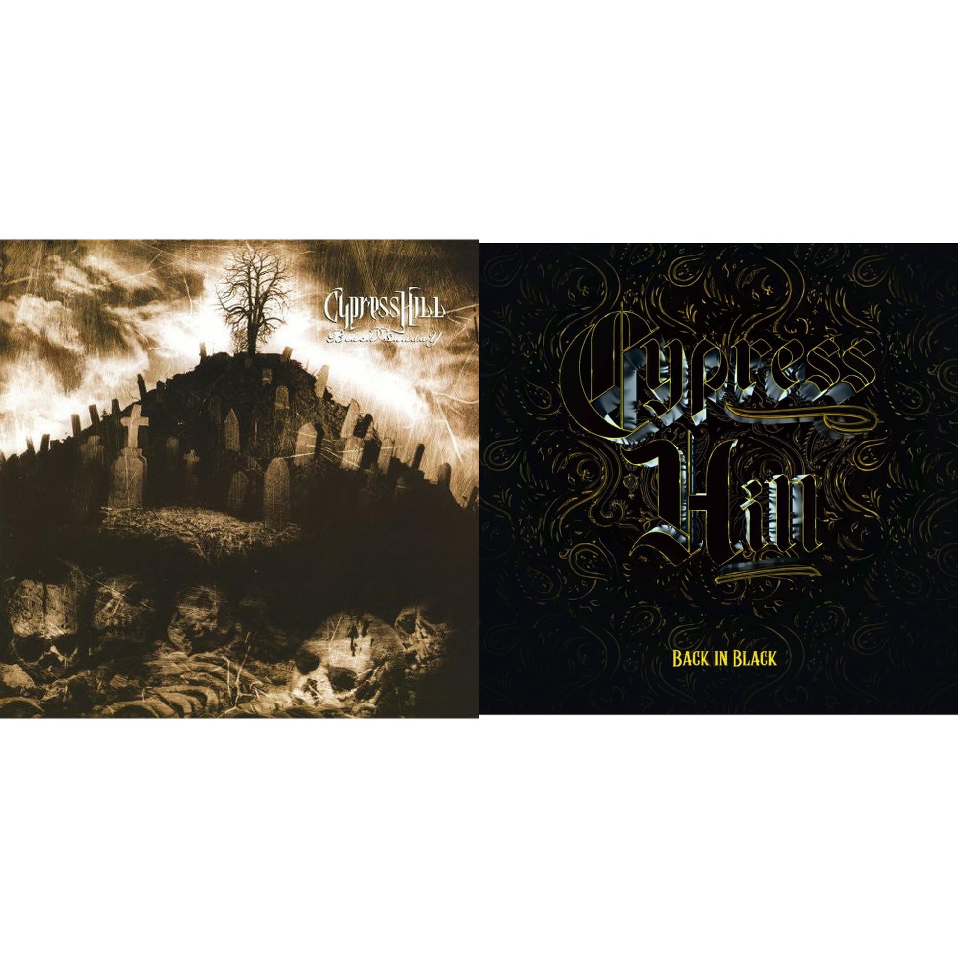This is a 2 LP Vinyl SKU bundle.
1.This LP Vinyl is brand new.Format: LP VinylThis item's title is: Back In BlackArtist: Cypress HillLabel: RUFFNATION ENTERTAINBarcode: 760137102021Release Date: 6/24/2022
2.This LP Vinyl is brand new.