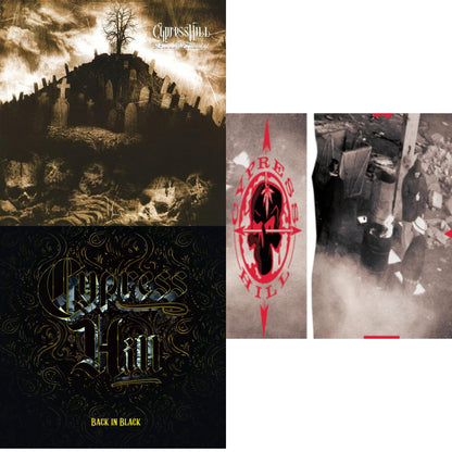 This is a 3 LP Vinyl SKU bundle.
1.This LP Vinyl is brand new.Format: LP VinylThis item's title is: Back In BlackArtist: Cypress HillLabel: RUFFNATION ENTERTAINBarcode: 760137102021Release Date: 6/24/2022
2.This LP Vinyl is brand new.
