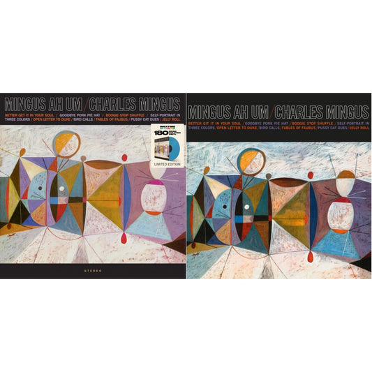 Charles Mingus - Ah Hum (Limited/180G/Solid Blue LP Vinyl) & Mingus Ah Um (Blue LP Vinyl)