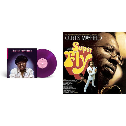 This is a 2 LP Vinyl SKU bundle.
1.This LP Vinyl is brand new.Format: LP VinylThis item's title is: Now Playing (Grape LP Vinyl) (Syeor)Artist: Curtis MayfieldBarcode: 081227817800Release Date: 1/26/2024
2.This LP Vinyl is brand new.