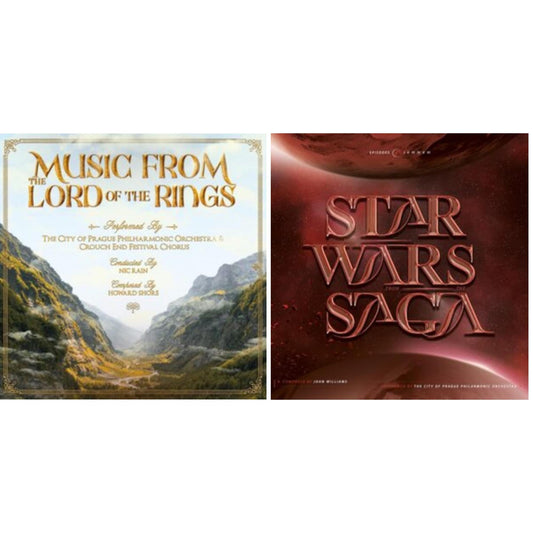 Music From The Lord Of The Rings & Star Wars Saga (Red Vinyl/2LP)