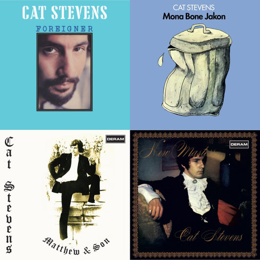 Foreigner & Mona Bone Jakon & Matthew & Son (Cream LP Vinyl) & New Masters (Deep Red LP Vinyl)