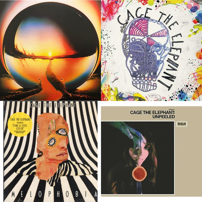 Neon Pill (Milky Clear LP Vinyl) (I) & Cage The Elephant (180G) & Melophobia (180G/Dl Card) & Unpeeled (2LP/140G/Gatefold)