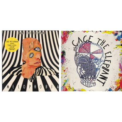 This is a 2 LP Vinyl SKU bundle.
1.This LP Vinyl is brand new.Format: LP VinylMusic Style: Alternative RockThis item's title is: Melophobia (180G/Dl Card)Artist: Cage The ElephantLabel: RCA RECORDS USBarcode: 888837627719Release Date: 10/8/2013
2.This LP Vinyl is brand new.