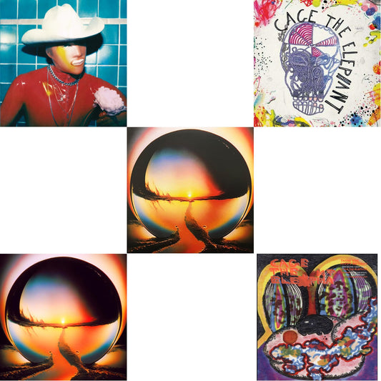 Social Cues (140G/Dl Insert) & Neon Pill & Neon Pill (Milky Clear LP Vinyl) (I) & Cage The Elephant (180G) & Thank You Happy Birthday