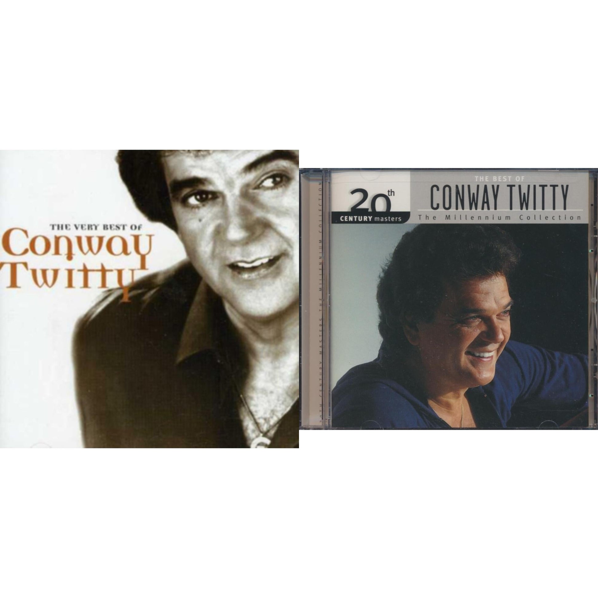 This is a 2 CD SKU bundle.
1.This CD is brand new.Format: CDMusic Style: CountryThis item's title is: Very Best OfArtist: Conway TwittyBarcode: 008811182328Release Date: 6/29/1998
2.This CD is brand new.