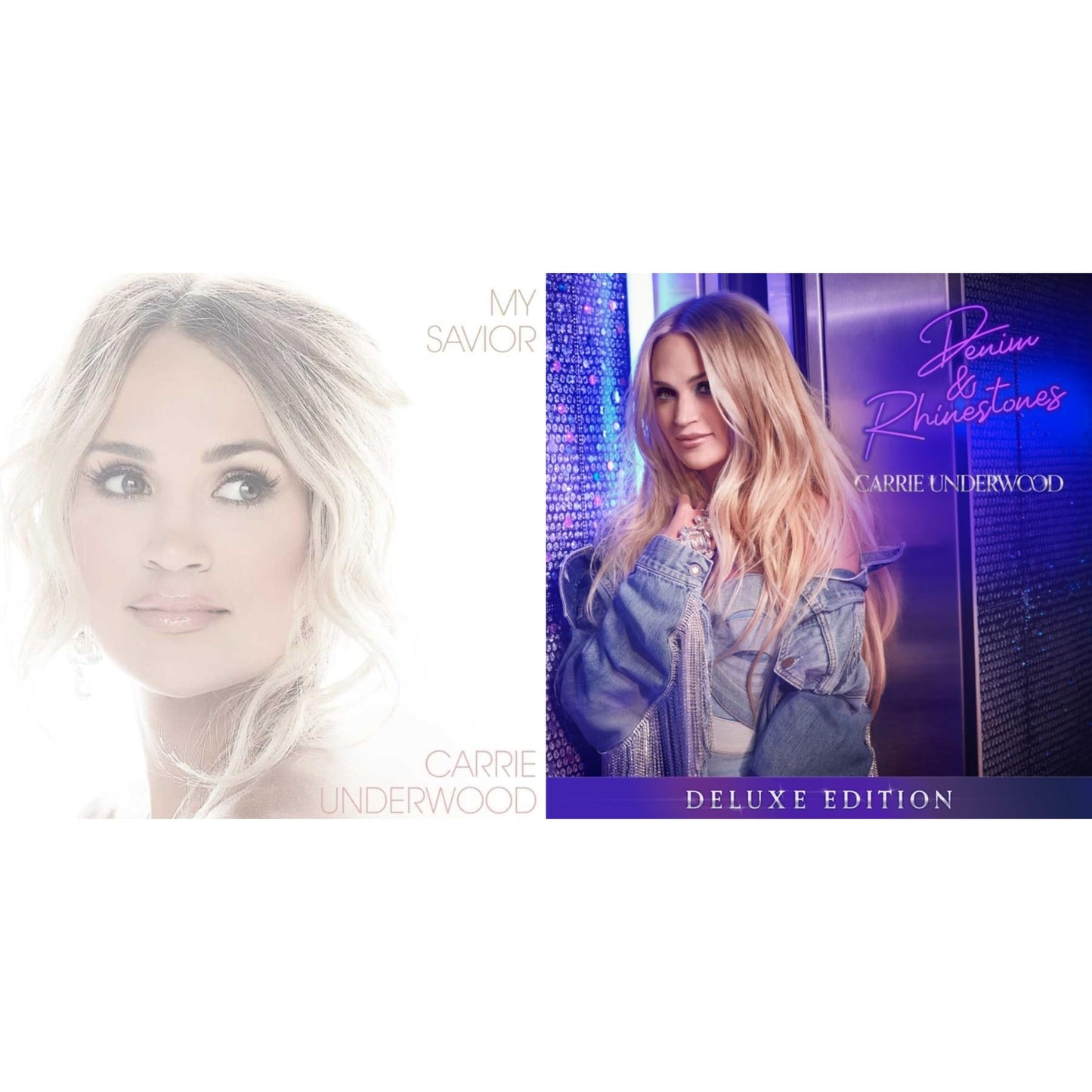 This is a 2 LP Vinyl SKU bundle.
1.This LP Vinyl is brand new.Format: LP VinylMusic Style: GospelThis item's title is: My Savior (White Vinyl/2LP)Artist: Carrie UnderwoodLabel: CAPITOL NASHVILLEBarcode: 602435605036Release Date: 4/30/2021
2.This LP Vinyl is brand new.