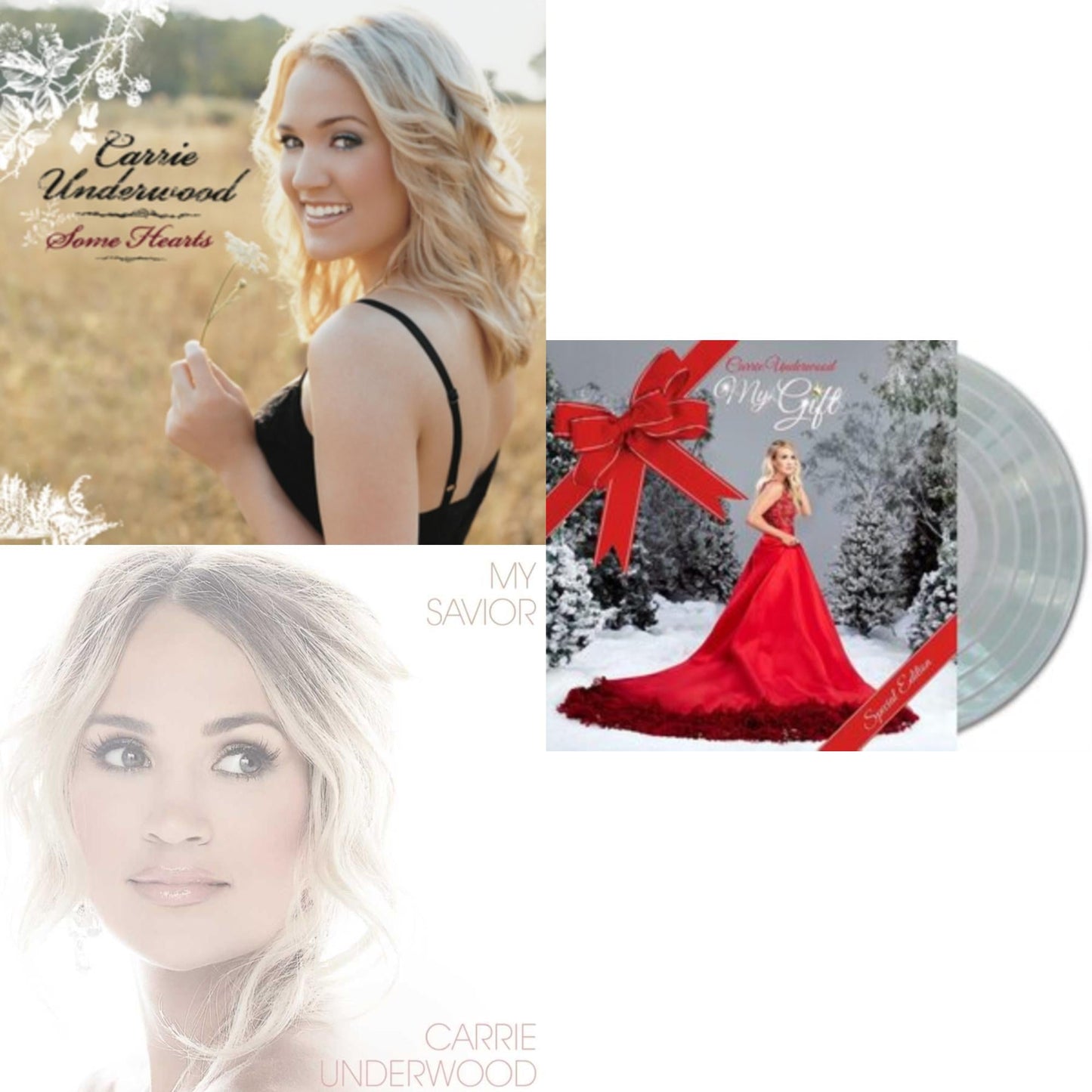 This is a 3 LP Vinyl SKU bundle.
1.This LP Vinyl is brand new.Format: LP VinylMusic Style: CountryThis item's title is: Some Hearts (2LP)Artist: Carrie UnderwoodLabel: LEGACYBarcode: 194397372717Release Date: 6/26/2020
2.This LP Vinyl is brand new.