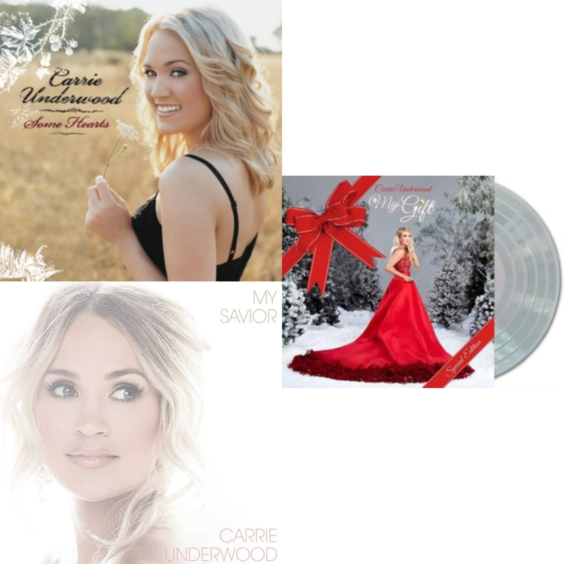 This is a 3 LP Vinyl SKU bundle.
1.This LP Vinyl is brand new.Format: LP VinylMusic Style: CountryThis item's title is: Some Hearts (2LP)Artist: Carrie UnderwoodLabel: LEGACYBarcode: 194397372717Release Date: 6/26/2020
2.This LP Vinyl is brand new.