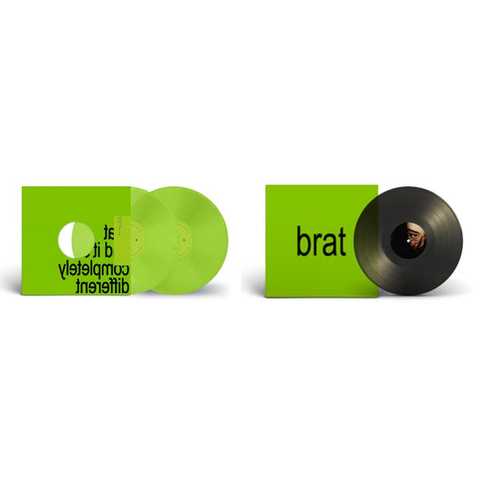 Brat & It's Completely Different (2LP/Brat Green Vinyl) & Brat (Black Ice LP Vinyl)