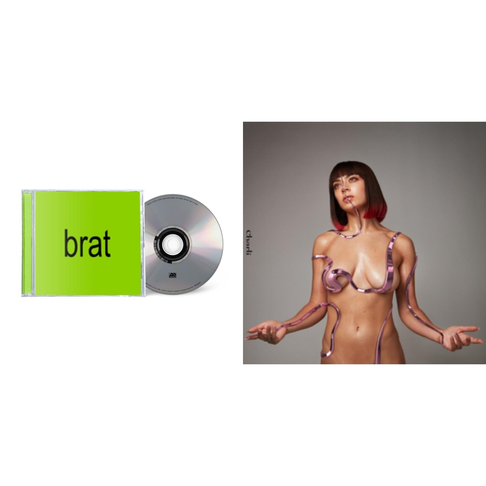 This is a 2 CD SKU bundle.
1.This CD is brand new.Format: CDThis item's title is: Brat Artist: Charli XcxBarcode: 075678611698Release Date: 6/7/2024
2.This CD is brand new.