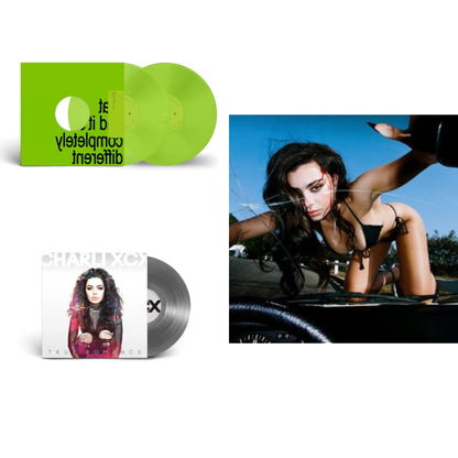 Brat & It's Completely Different (2LP/Brat Green Vinyl) & True Romance Original Angels Repress & Crash
