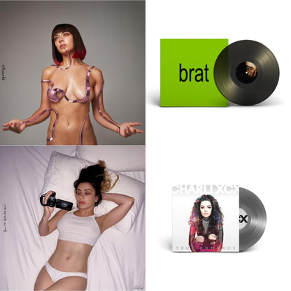 This is a 4 LP Vinyl SKU bundle.
1.This LP Vinyl is brand new.Format: LP VinylMusic Style: Pop RockThis item's title is: Charli Charli (2LP)Artist: Charli XcxLabel: ATLANTICBarcode: 190295409579Release Date: 10/4/2019
2.This LP Vinyl is brand new.
