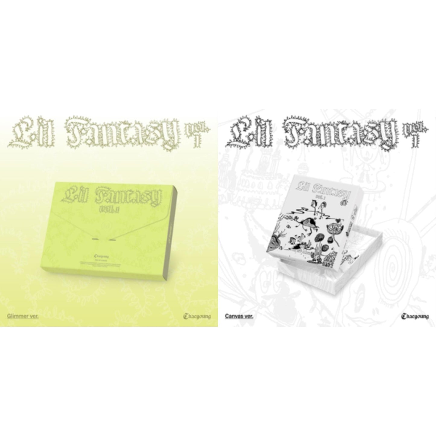 Lil Fantasy Vol.1 (Glimmer Ver.) & Lil Fantasy Vol.1 (Canvas Ver.)