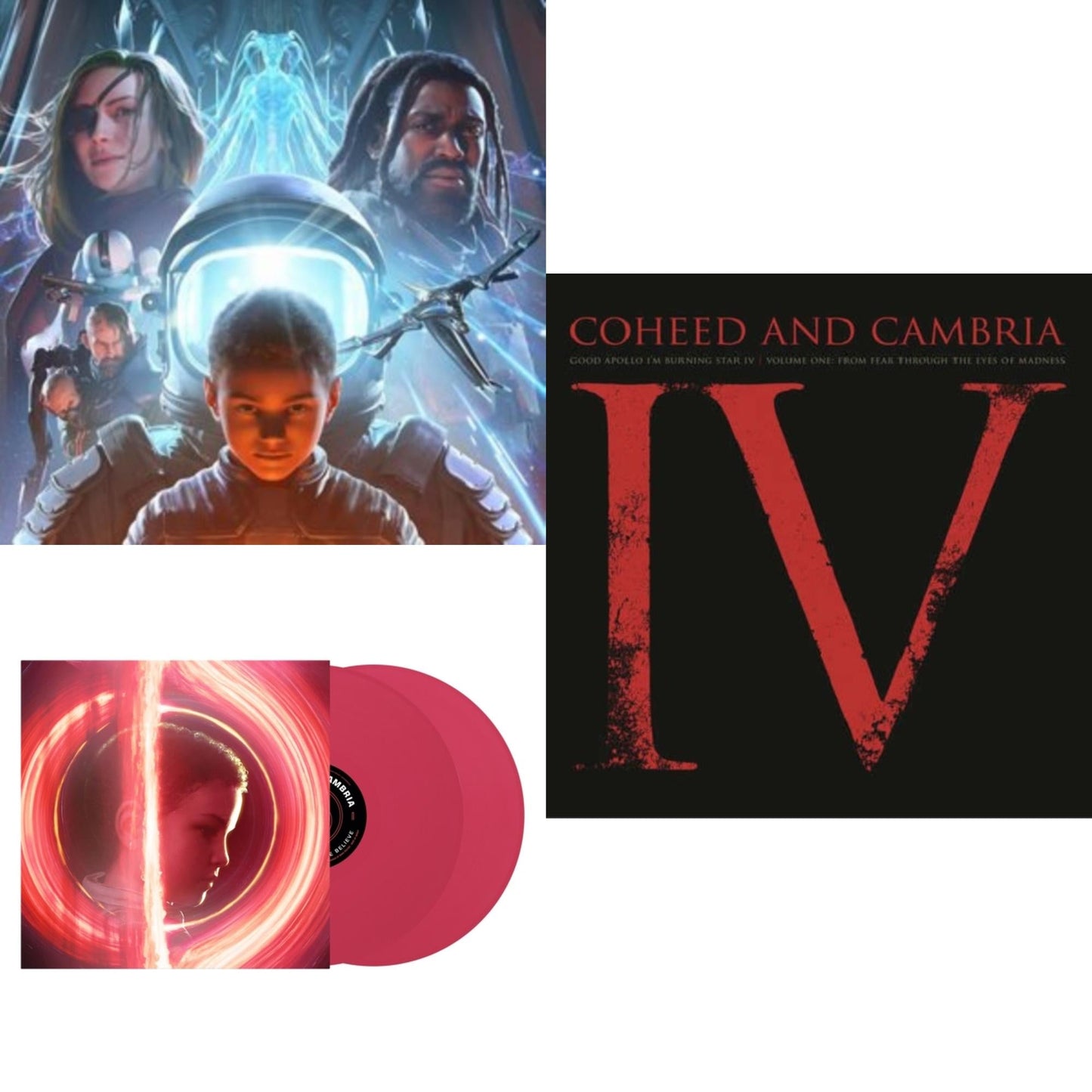 Vaxis Ii: A Window Of The Waking Mind (Transparent Sea Blue Vinyl/2LP) (I) & Father Of Make Believe (X) (Magenta Vinyl/2LP) & Good Apollo I'm Burning Star Iv Vol.1:  From Fear Through The Eyes Of Madness (2LP/150G/Dlcard)