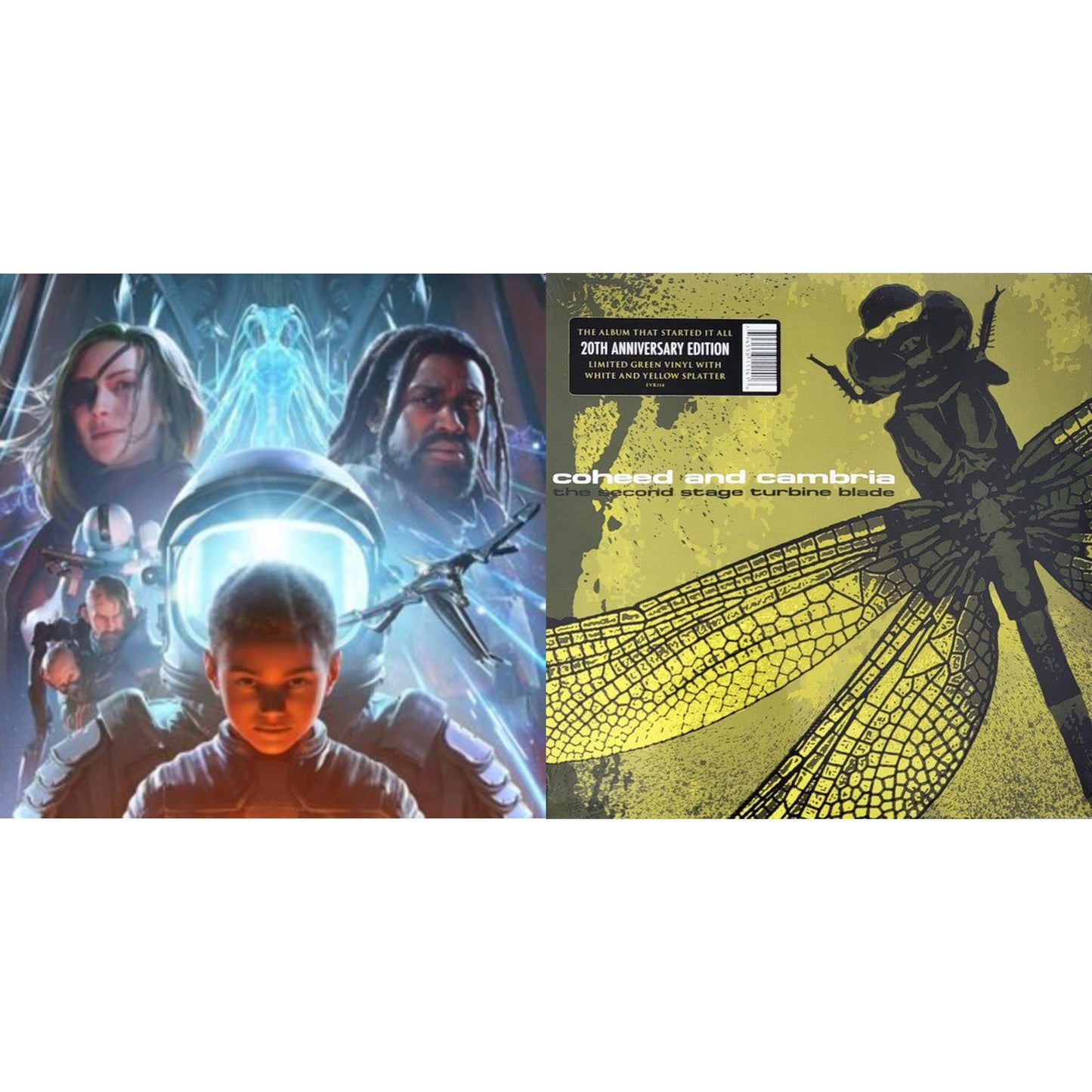 Vaxis Ii: A Window Of The Waking Mind (Transparent Sea Blue Vinyl/2LP) (I) & Second Stage Turbine Blade