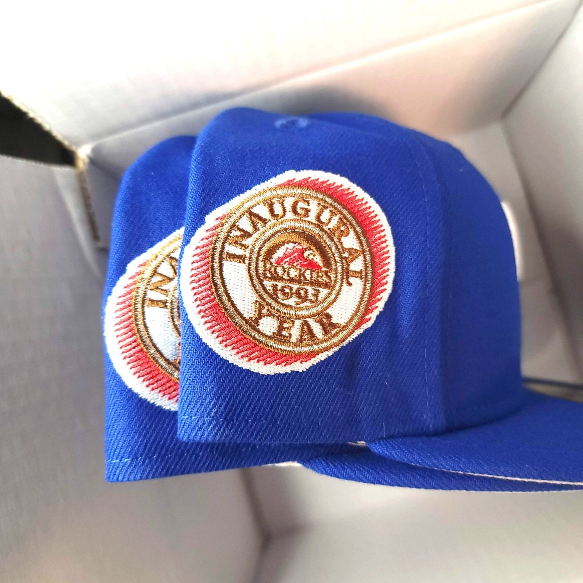 Product Image : <p> </p>
<br>
<ul>
<ul>
<li><strong>Brand New In Hand</strong></li>
</ul>
</ul>
<br>
<ul>
<ul>
<li><strong>Includes Hat Club Candy Pin</strong></li>
</ul>
</ul>
<br><br>--<br>
<p>This is the Colorado Rockies New Era 1993 HT. It's blue And red in true crunch colors. These are ready to ship to your doorstep.</p>