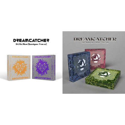 This is a 2 CD SKU bundle.
1.This CD is brand new.Format: CDThis item's title is: Apocalypse: From Us (8Th Mini Album)Artist: DreamcatcherLabel: DREAMCATCHER COMPANYBarcode: 8804775255779Release Date: 5/26/2023
2.This CD is brand new.