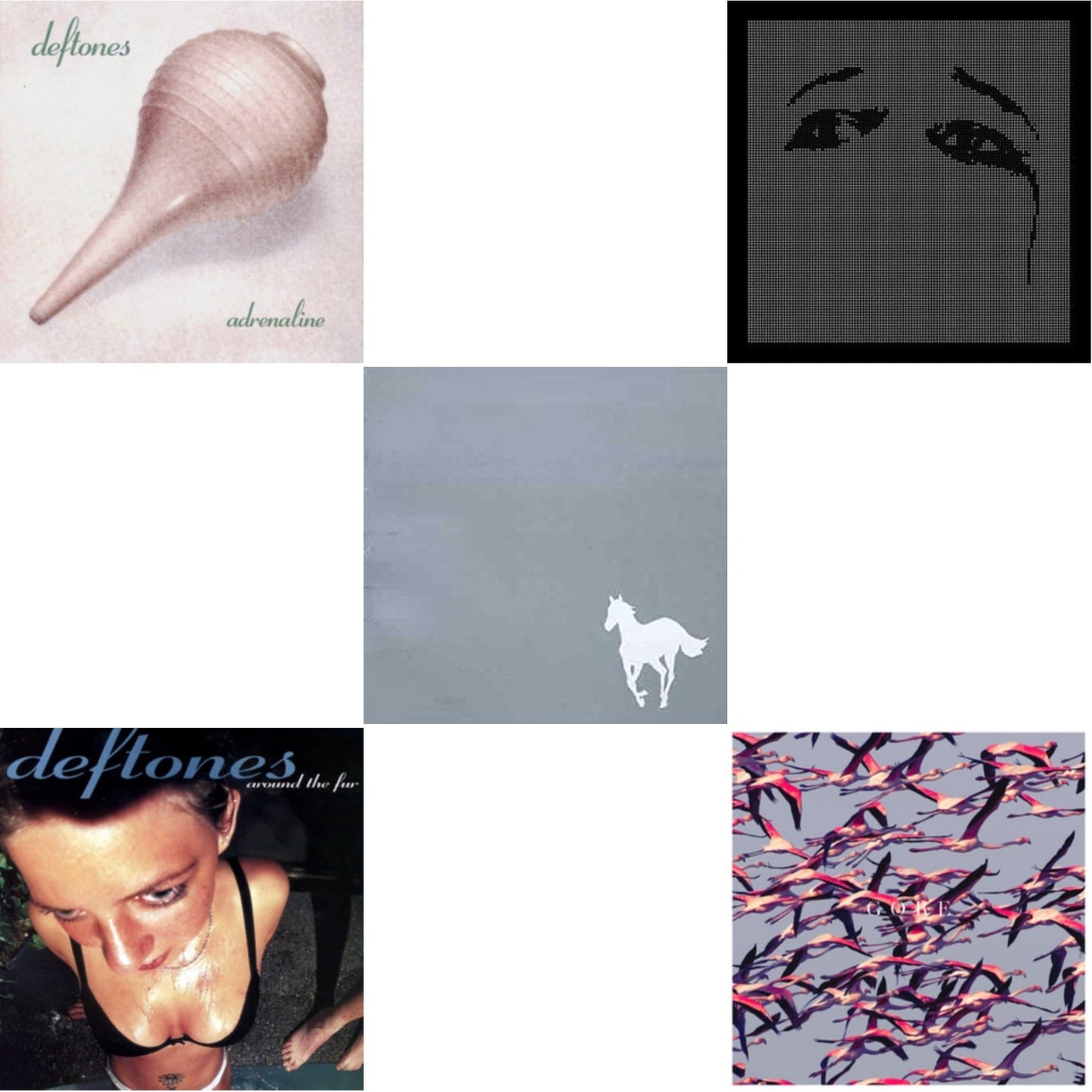 Adrenaline & Around The Fur & White Pony & Ohms & Gore