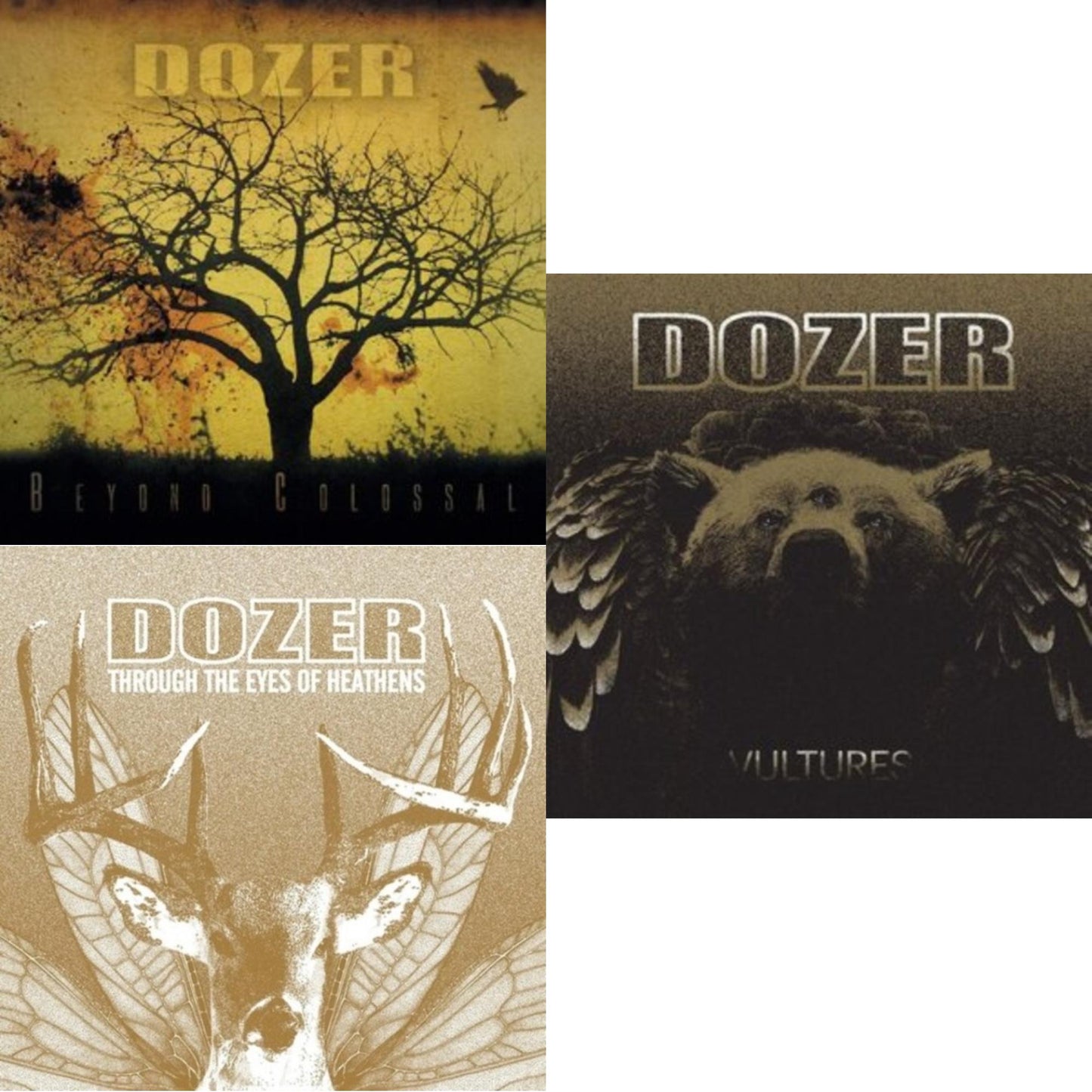 This is a 3 LP Vinyl SKU bundle.
1.This LP Vinyl is brand new.Format: LP VinylMusic Style: Stoner RockThis item's title is: Beyond Colossal (Transparent Green LP Vinyl)Artist: DozerLabel: HEAVY PSYCH SOUNDSBarcode: 745860737719Release Date: 6/4/2021
2.This LP Vinyl is brand new.