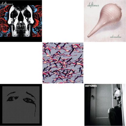 Deftones & Ohms & Gore (White LP Vinyl) & Adrenaline & Covers
