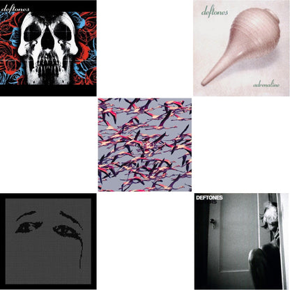 Deftones & Ohms & Gore (White LP Vinyl) & Adrenaline & Covers