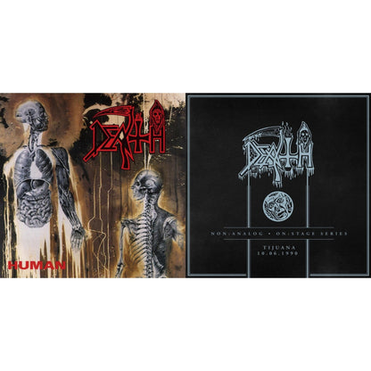 This is a 2 CD SKU bundle.
1.This CD is brand new.Format: CDMusic Style: Death MetalThis item's title is: HumanArtist: DeathLabel: RELAPSEBarcode: 781676716524Release Date: 6/21/2011
2.This CD is brand new.