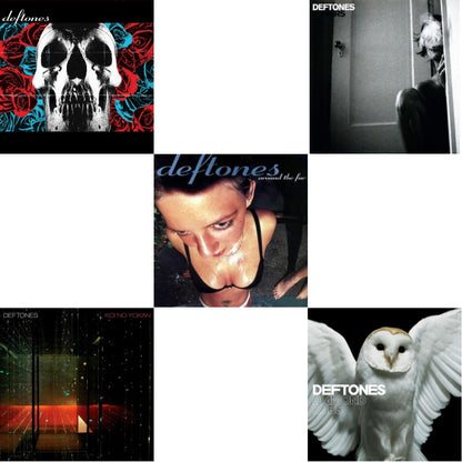 Deftones (X) (20Th Anniversary/Ruby Red LP Vinyl) & Koi No Yokan & Around The Fur (180G) & Covers & Diamond Eyes