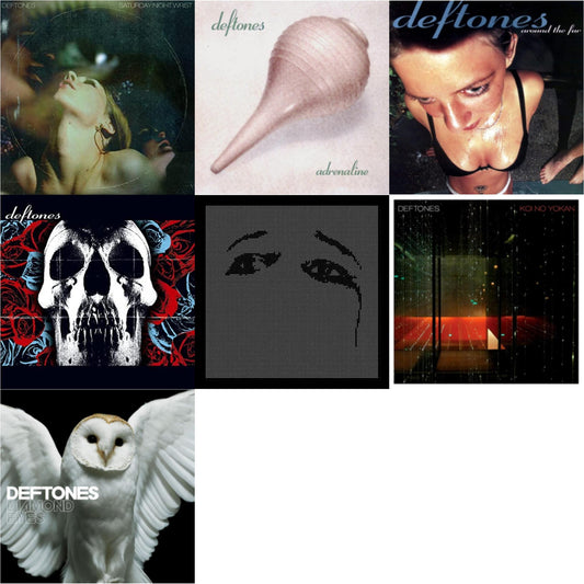 Saturday Night Wrist & Adrenaline & Around The Fur & Deftones & Ohms & Koi No Yokan & Diamond Eyes