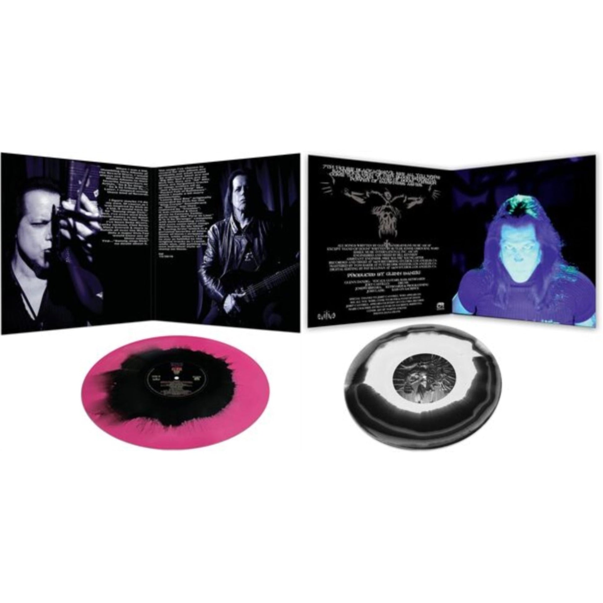 This is a 2 LP Vinyl SKU bundle.
1.This LP Vinyl is brand new.Format: LP VinylMusic Style: Heavy MetalThis item's title is: Danzig 5: Blackacidevil (Black & White Haze LP Vinyl)Artist: DanzigLabel: CLEOPATRABarcode: 889466250910Release Date: 2/4/2022
2.This LP Vinyl is brand new.