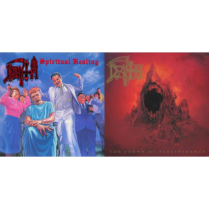 Spiritual Healing - Reissue (Red, Cyan Blue & Black Tri Color Merge With Splatter LP Vinyl) & Sound Of Perseverance (Black, Red & Gold Tri Color Merge Withsplatter Vinyl/2LP)