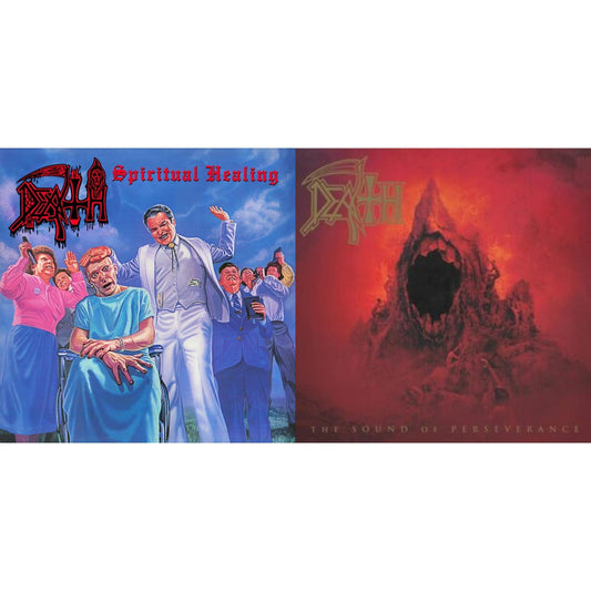 Spiritual Healing - Reissue (Red, Cyan Blue & Black Tri Color Merge With Splatter LP Vinyl) & Sound Of Perseverance (Black, Red & Gold Tri Color Merge Withsplatter Vinyl/2LP)