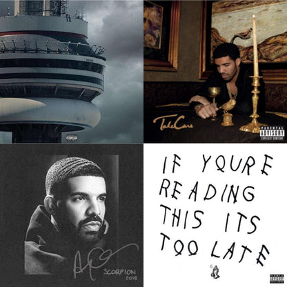 This is a 4 LP Vinyl SKU bundle.
1.This LP Vinyl is brand new.Format: LP VinylThis item's title is: Views (Ex)Artist: DrakeBarcode: 602547973368Release Date: 10/28/2016
2.This LP Vinyl is brand new.