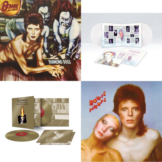 Diamond Dogs (2016 Remastered Version) & Live Los Angeles 1974 (White LP Vinyl/Limited) & Ziggy Stardust & The Spiders From Mars Ost (50Th Anniversary/2LP) & Pinups (2015 Remaster)