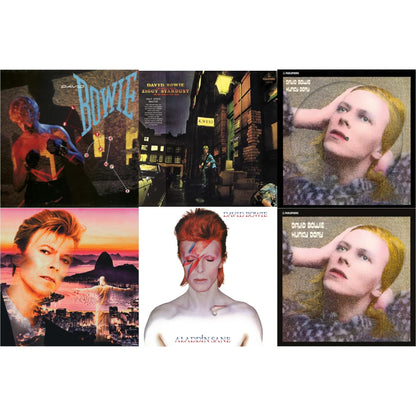 Let's Dance (2018 Remastered Version) & Rise & Fall Of Ziggy Stardust & The Spiders From Mars (2012 Remaster/Half-Speed Master) & Hunky Dory (2015 Remaster/50Th Anniv/Picture Disc) & Live In Rio (Limited Edition/Red/White Splatter LP Vinyl)