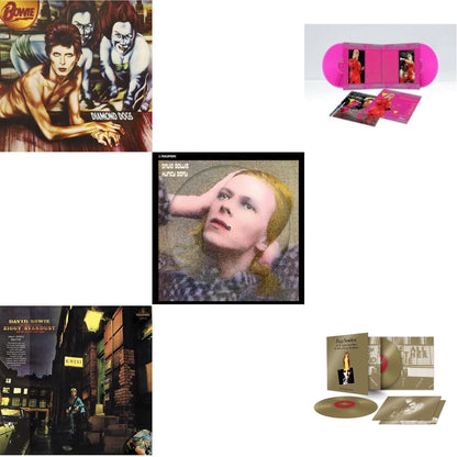 Diamond Dogs (2016 Remastered Version) & Rise & Fall Of Ziggy Stardust & The Spiders From Mars (2012 Remaster/Half-Speed Master) & Hunky Dory (2015 Remaster/50Th Anniv/Picture Disc) & Montreal '87 (Limited/Pink LP Vinyl) & Ziggy Stardust