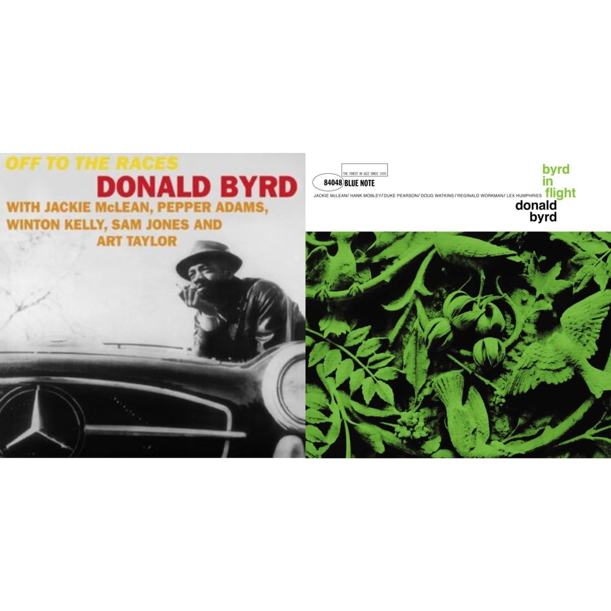 This is a 2 LP Vinyl SKU bundle.
1.This LP Vinyl is brand new.Format: LP VinylMusic Style: Hard BopThis item's title is: Off To The RacesArtist: Donald ByrdLabel: L.M.L.R.Barcode: 3700477835262Release Date: 1/27/2023
2.This LP Vinyl is brand new.