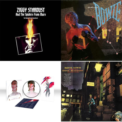 Let's Dance (2018 Remastered Version) & Rise & Fall Of Ziggy Stardust & The Spiders From Mars (2012 Remaster/Half-Speed Master) & Aladdin Sane (2013 Remaster) (Picture Disc) & Ziggy Stardust & The Spiders From Mars Ost (2LP)