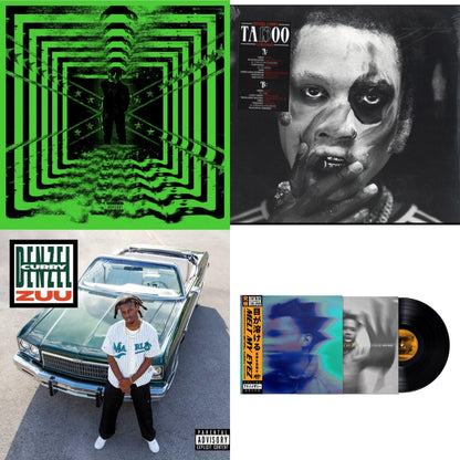 This is a 4 LP Vinyl SKU bundle.
1.This LP Vinyl is brand new.Format: LP VinylMusic Style: Hardcore Hip-HopThis item's title is: 32 Zel (Neon Yellow LP Vinyl)Artist: Denzel CurryLabel: LOMA VISTABarcode: 888072541252Release Date: 9/22/2023
2.This LP Vinyl is brand new.