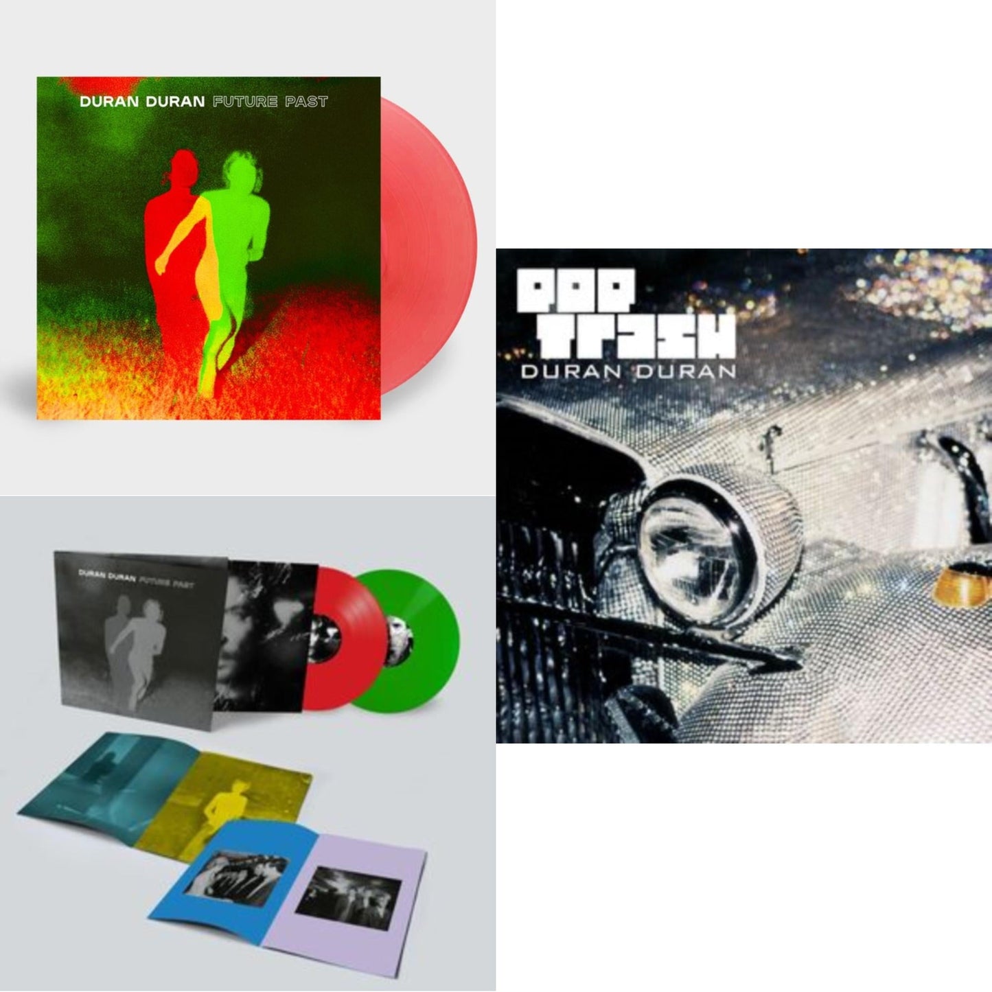 Future Past (Transparent Red LP Vinyl) (I) & Future Past (Complete Edition/2LP) & Pop Trash (2LP)