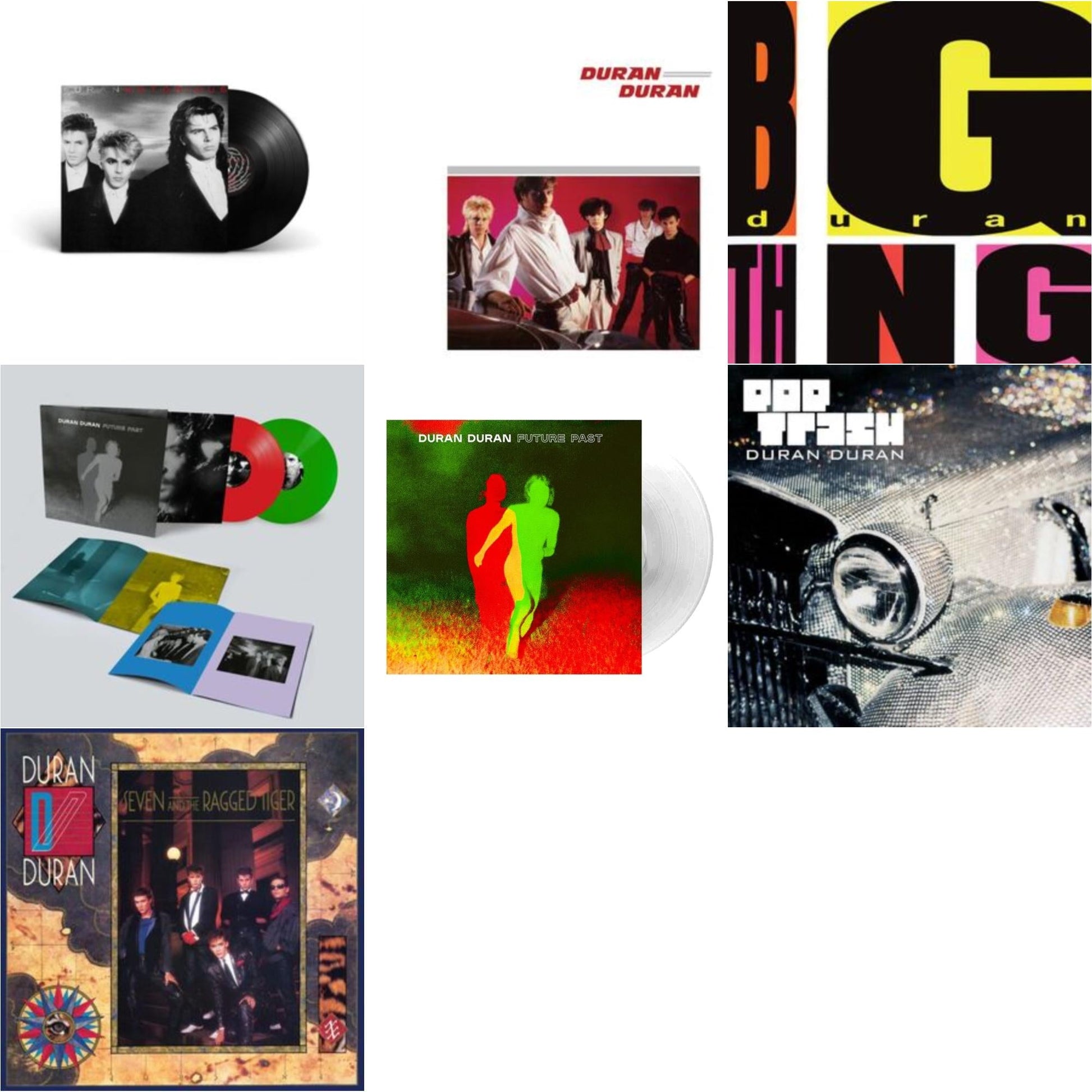 This is a 7 LP Vinyl SKU bundle.
1.This LP Vinyl is brand new.Format: LP VinylThis item's title is: Notorious (2010 Remaster)Artist: Duran DuranBarcode: 5054197640896Release Date: 7/19/2024
2.This LP Vinyl is brand new.