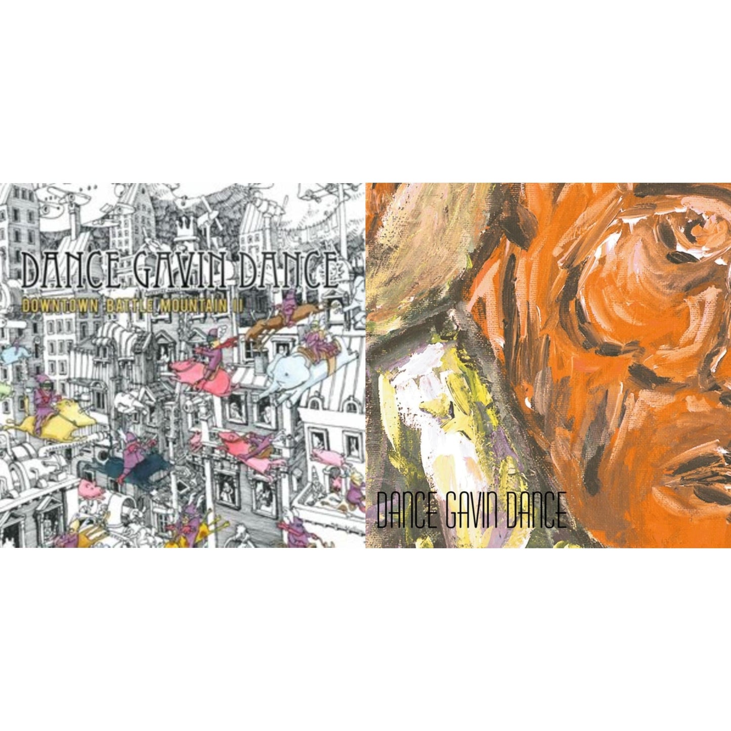 This is a 2 LP Vinyl SKU bundle.
1.This LP Vinyl is brand new.Format: LP VinylMusic Style: Post-HardcoreThis item's title is: Downtown Battle Mountain IiArtist: Dance Gavin DanceLabel: Rise Records (3)Barcode: 819531011825Release Date: 9/23/2014
2.This LP Vinyl is brand new.