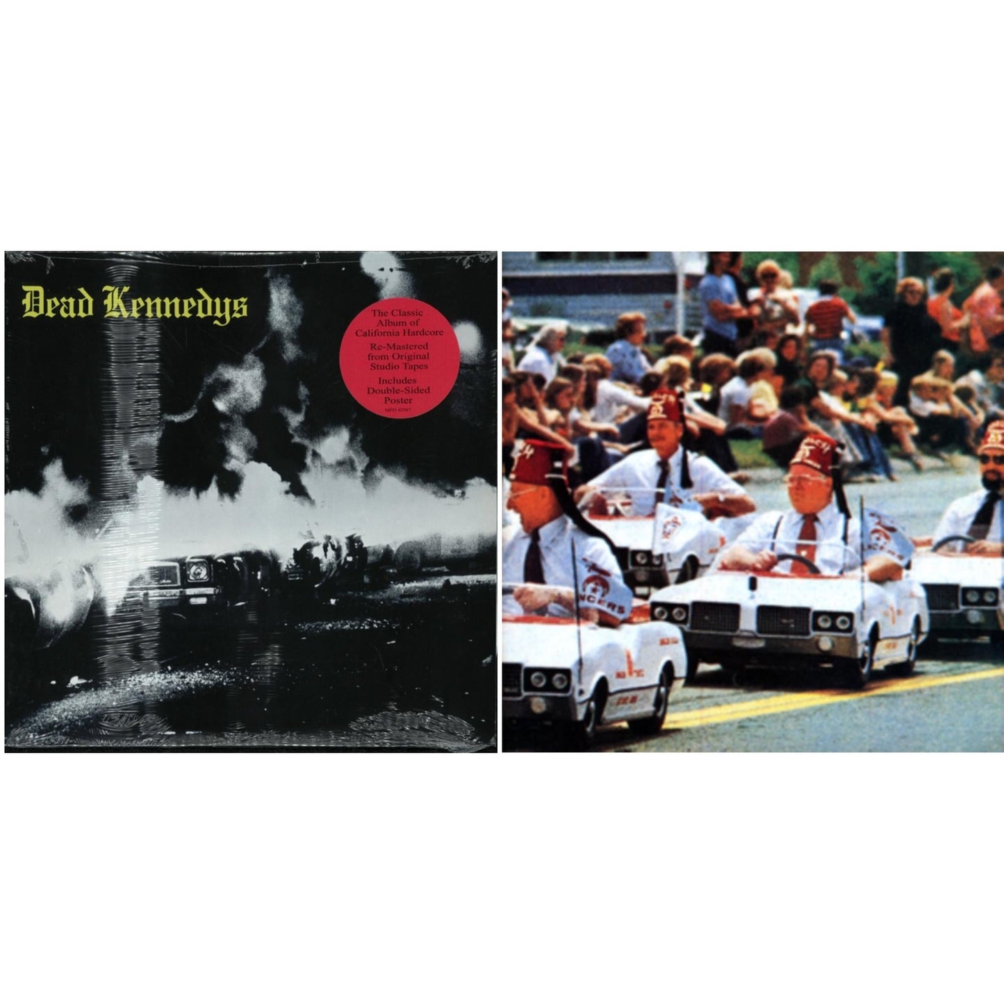 This is a 2 LP Vinyl SKU bundle.
1.This LP Vinyl is brand new.Format: LP VinylMusic Style: PunkThis item's title is: Fresh Fruit For Rotting VegetablesArtist: Dead KennedysLabel: Manifesto (2)Barcode: 767004291710Release Date: 3/22/2011
2.This LP Vinyl is brand new.