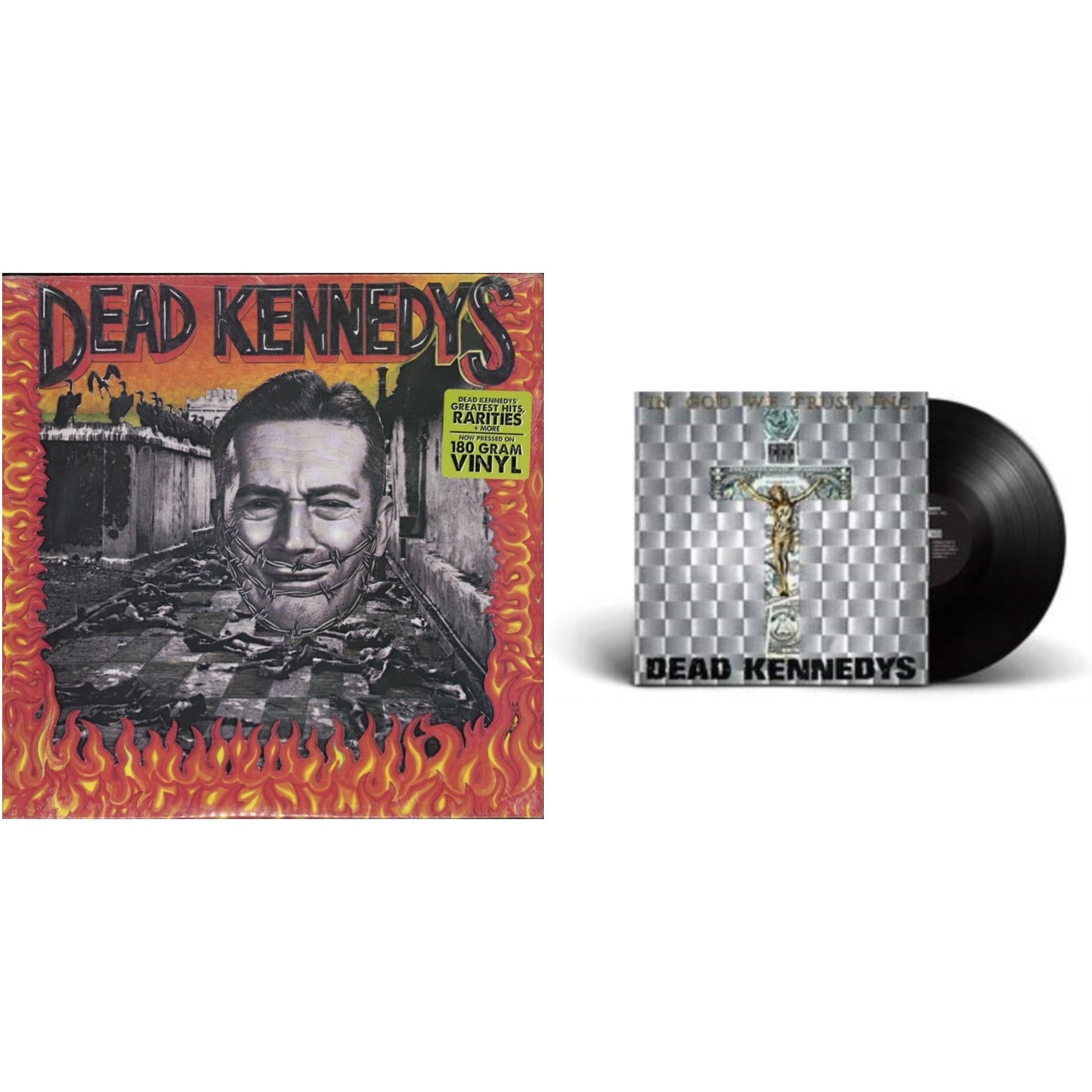 This is a 2 LP Vinyl SKU bundle.
1.This LP Vinyl is brand new.Format: LP VinylMusic Style: PunkThis item's title is: Give Me Convenience (180G)Artist: Dead KennedysLabel: MANIFESTO RECORDS INC.Barcode: 767004291413Release Date: 3/22/2011
2.This LP Vinyl is brand new.